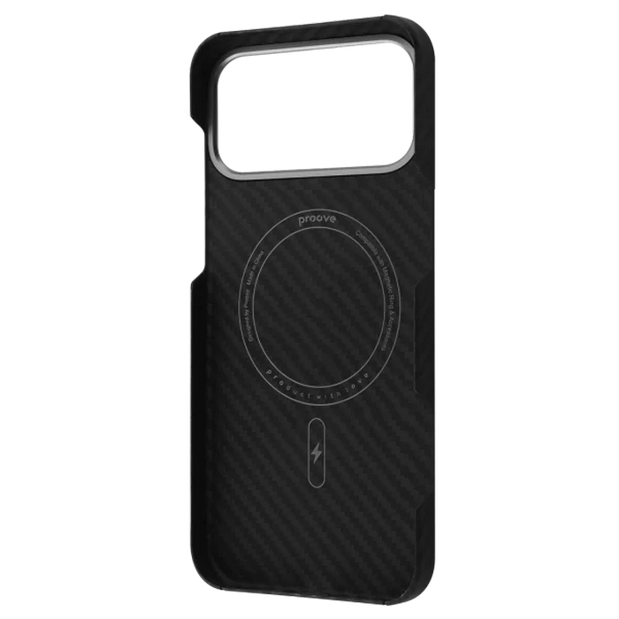 Husă Proove Apple iPhone 17 Pro Max Carbon Slim with MagSafe Negru
