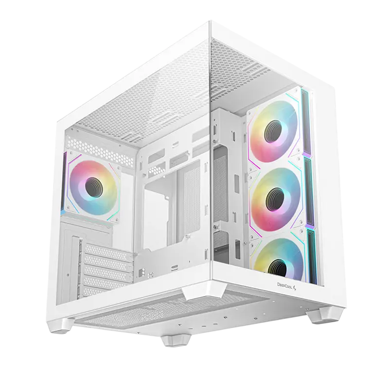 Carcasă PC Deepcool CG530 4F Midi-Tower Alb