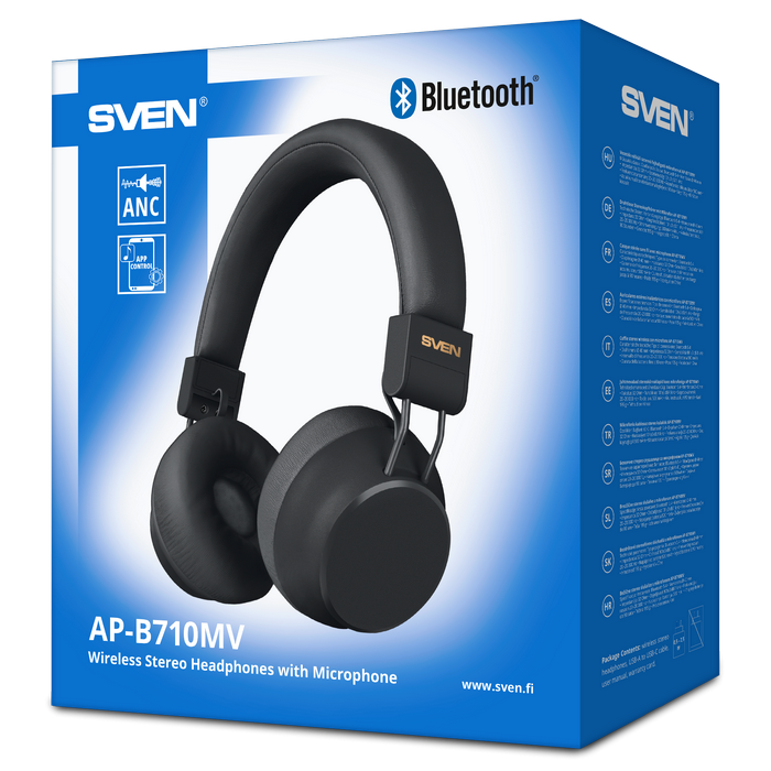 Căști SVEN AP-B710MV Negru
Fără fir | 90 ore | 20 Hz - 20000 Hz