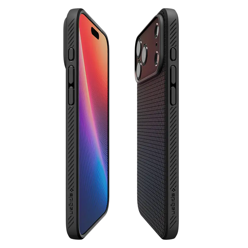 Husă Spigen Apple iPhone 17 Pro Liquid Air Negru mat