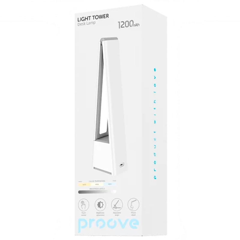 Настольная лампа Proove Light Tower Белый