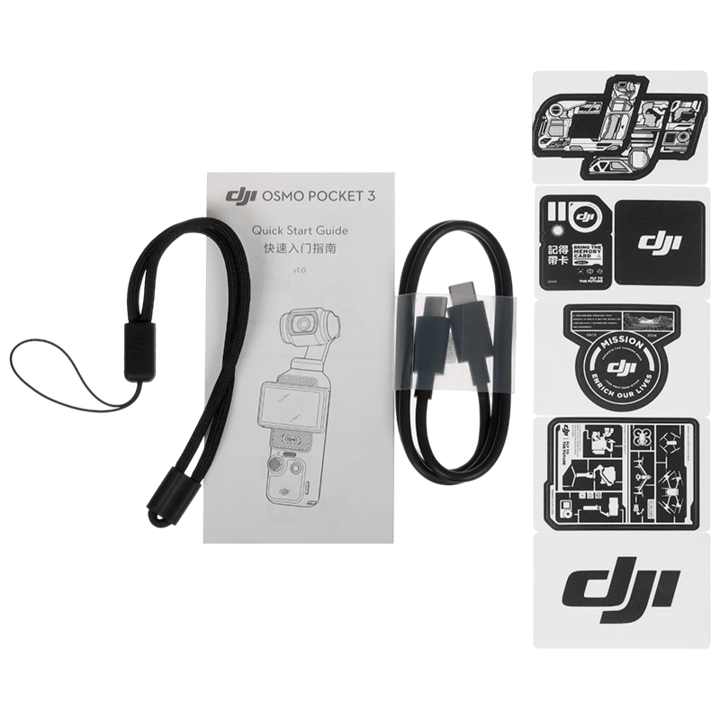 Экшн-камера DJI Osmo Pocket 3 Черный
