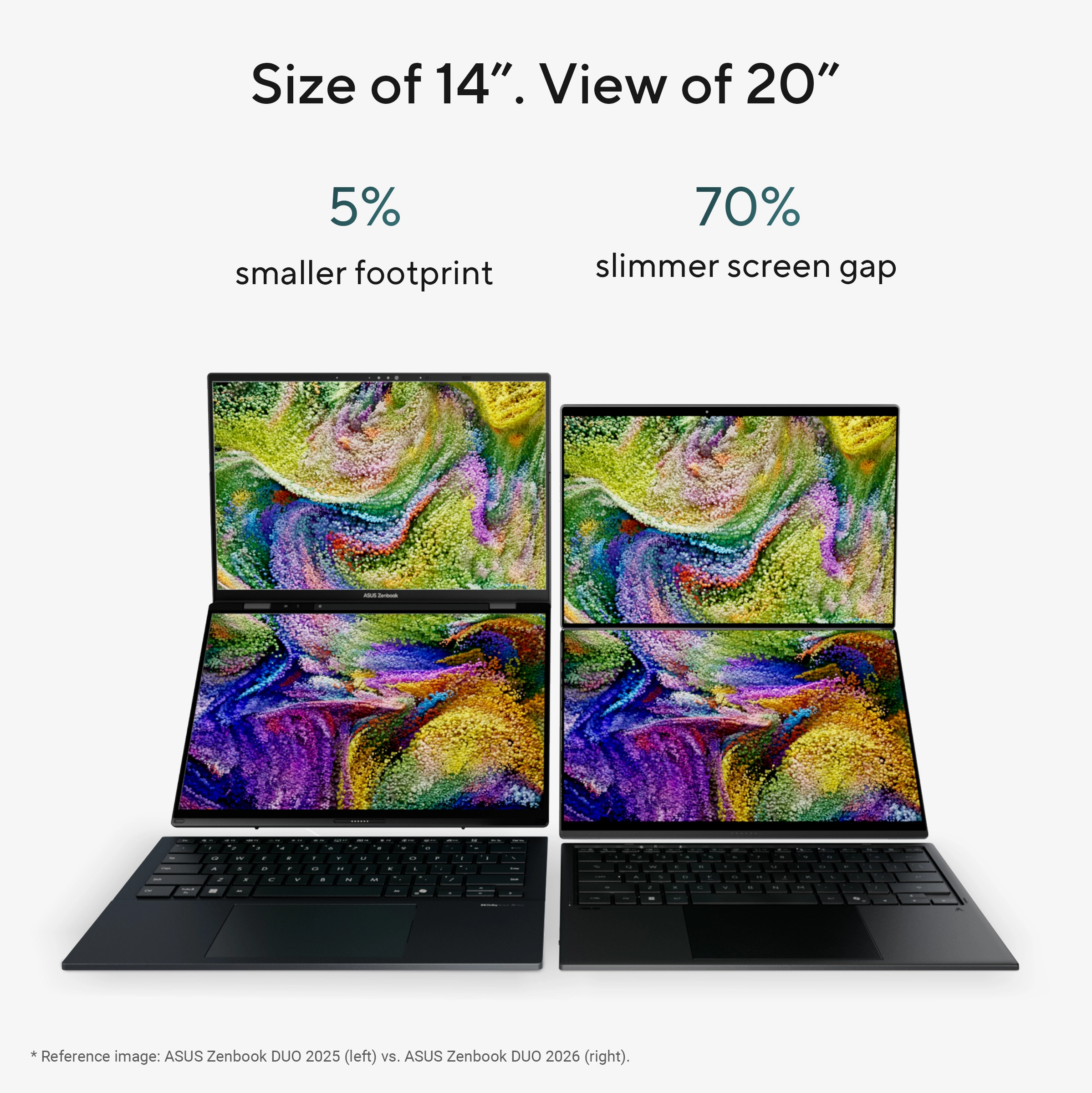 Ноутбук ASUS Zenbook DUO UX8407AA (pen+charger) Moher Gray