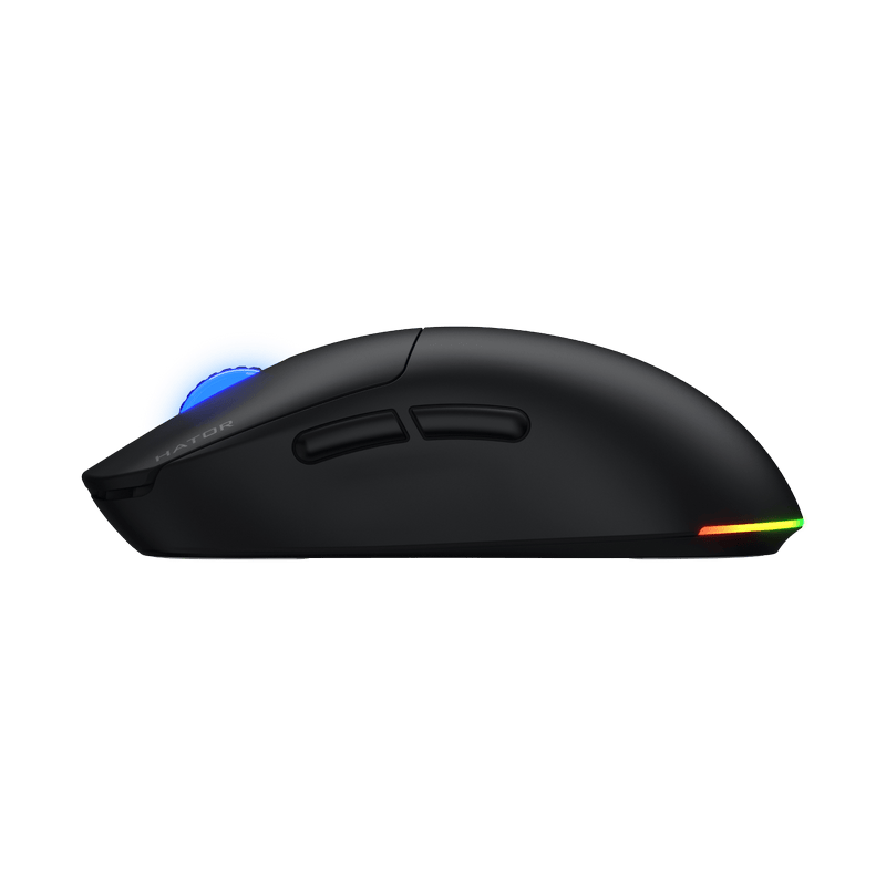 Игровая мышь HATOR Quasar 3 Проводное / беспроводное Чёрный