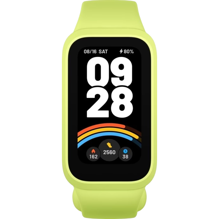 Спортивные/Тренировочные часы Xiaomi Smart Band 9 Active Зеленый