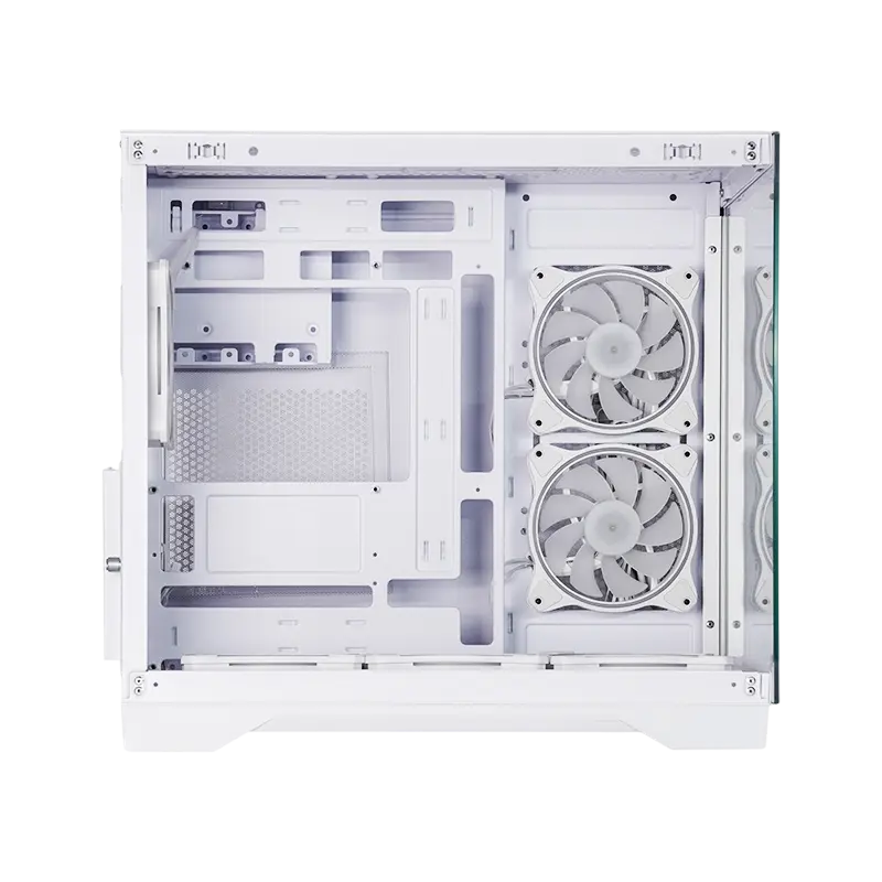 Carcasă PC Chieftec Visio, Midi-Tower, Fără PSU, Alb