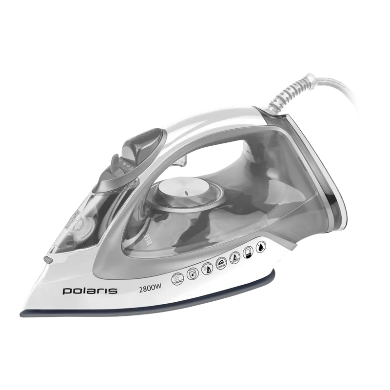 Купить  Утюги - Утюг Polaris PIR 2821AK Белый | Серебристый..