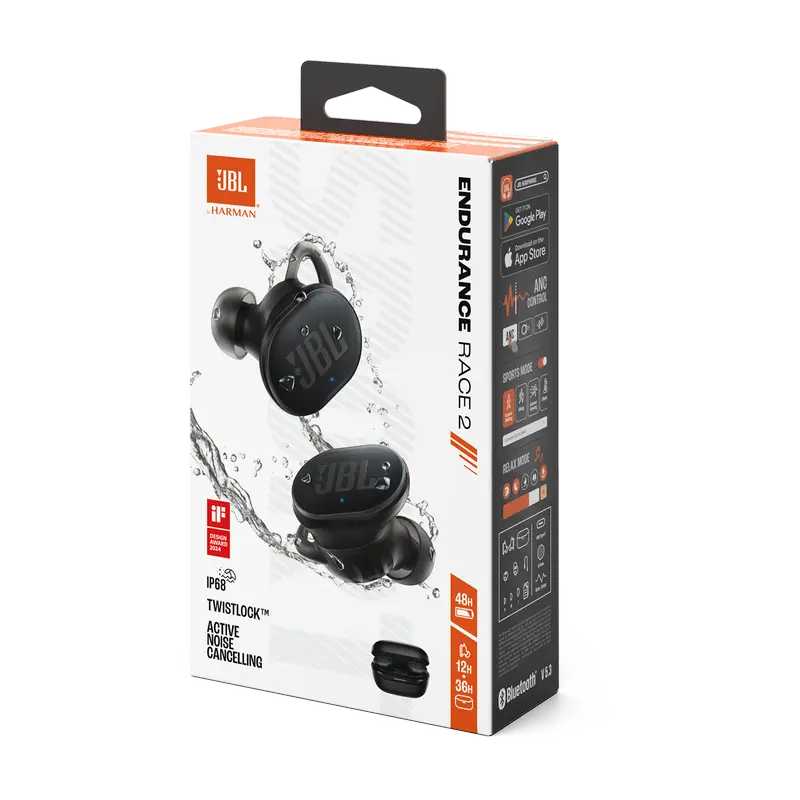 Наушники JBL Endurance Race 2 Чёрный