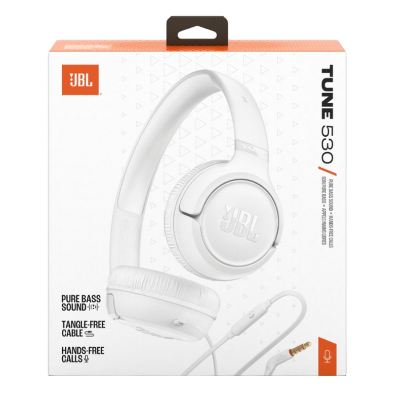 Căști JBL T530 Alb