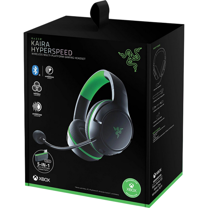 Căști Razer Kaira for Xbox Negru
Fără fir | 30 ore | 20 Hz - 20000 Hz