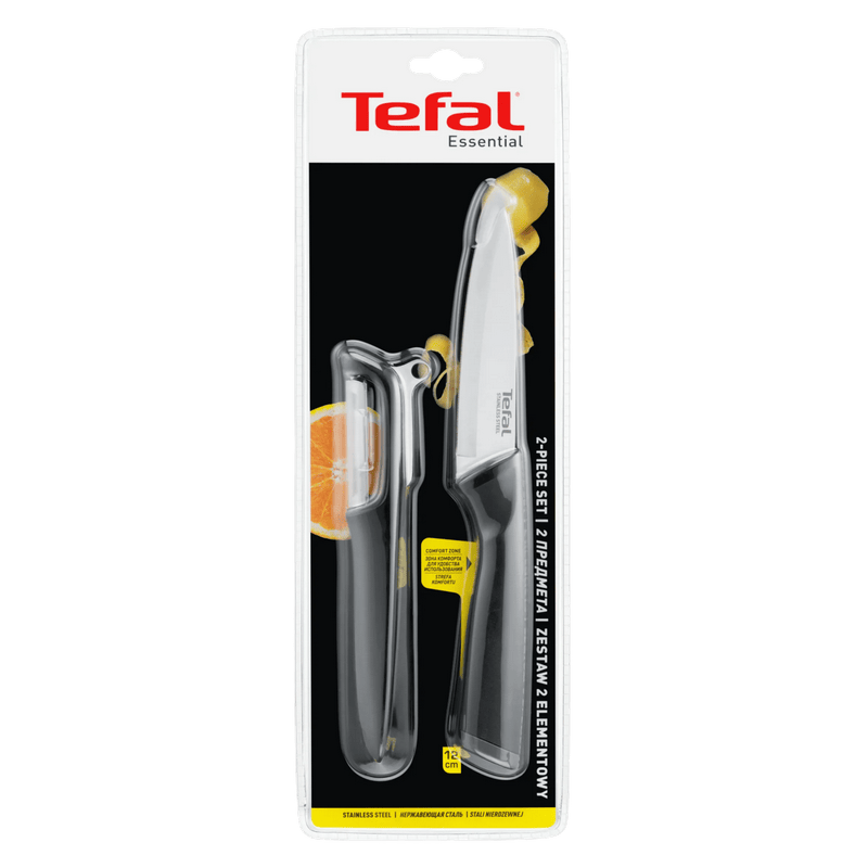 Set de Cuțite Tefal K2219255 Essential Negru
Oțel inoxidabil | Plastic