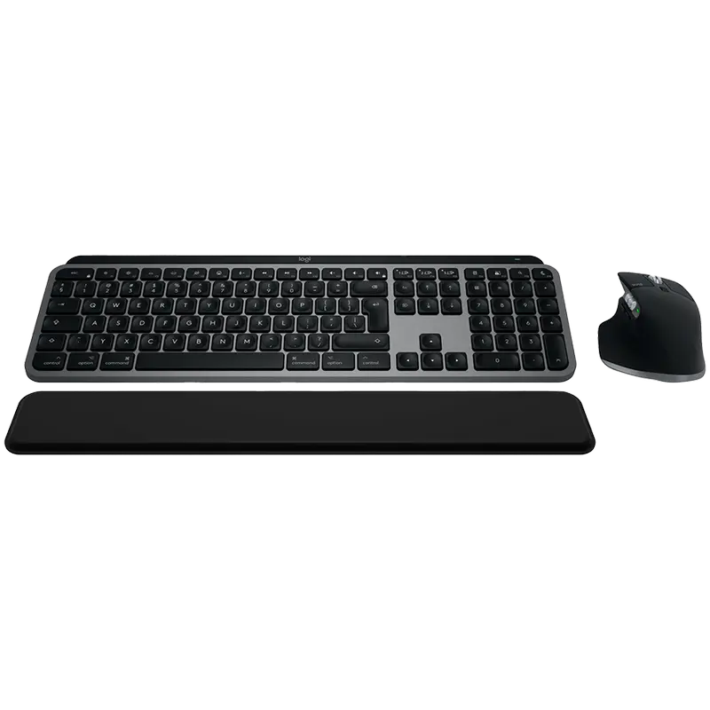 Set Tastatură + Mouse Logitech MX Keys S Combo Membrană Gri
Fără fir | Engleza