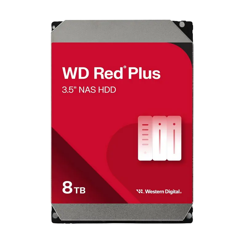 Cumpara  HDD Hard Disk Drives - Жесткий диск Western Digital WD Red Plus 8 TБ..