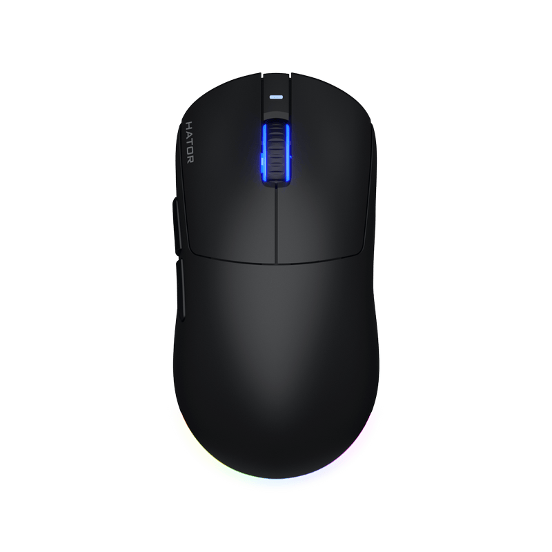 Игровая мышь HATOR Quasar 3 Проводное / беспроводное Чёрный