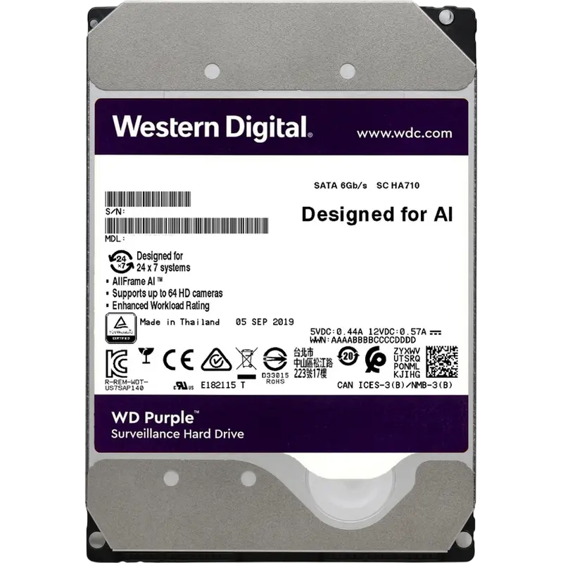 Жесткий диск Western Digital WD Pur..