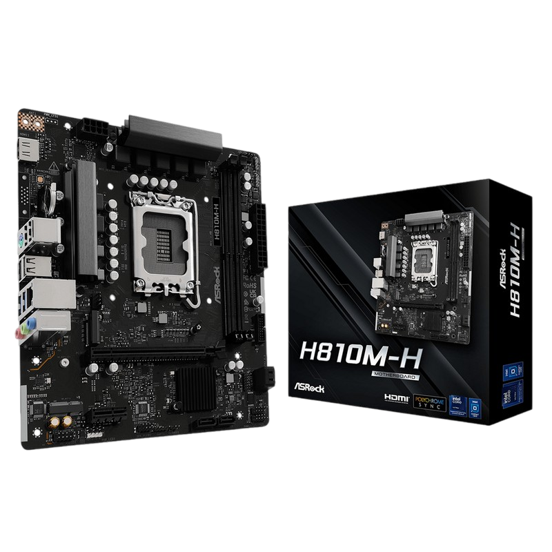 Материнская плата ASRock H810M-H LG..