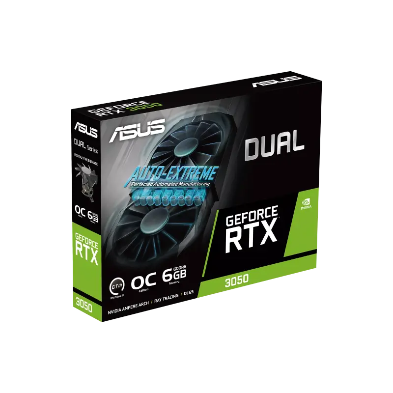 Placă video ASUS Dual GeForce RTX 3050 OC