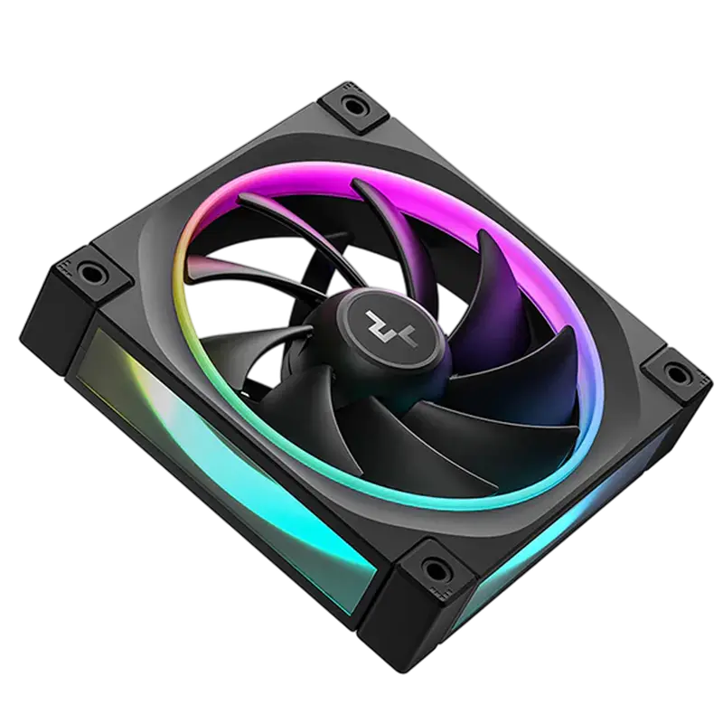 Ventilator PC Deepcool FL12 SE 3in1 kit 120 mm Negru