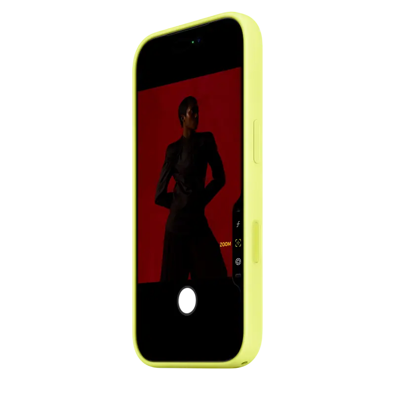 Чехол Apple iPhone 17 Pro Silicone Case with MagSafe A3559 Neon Yellow