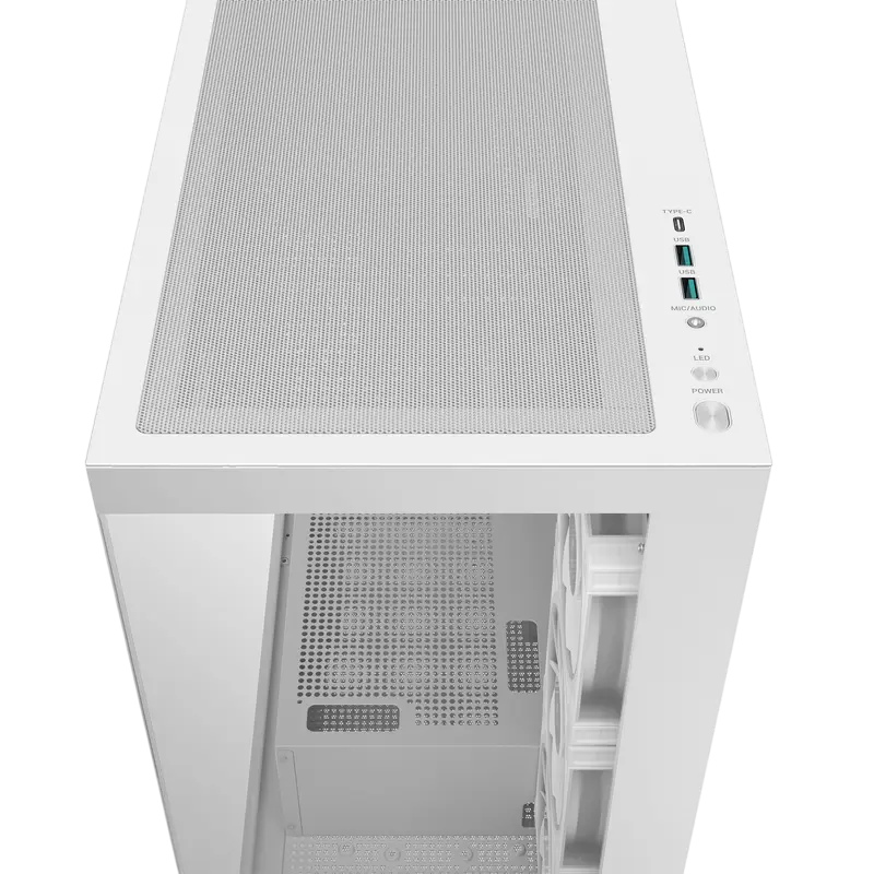 Carcasă PC Deepcool CG580 4F V2 Midi-Tower Alb