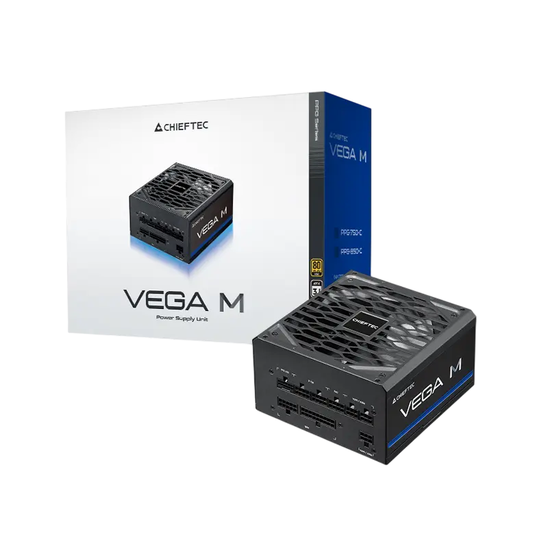 Sursă Alimentare PC Chieftec PPG-850-C Vega M ATX Negru