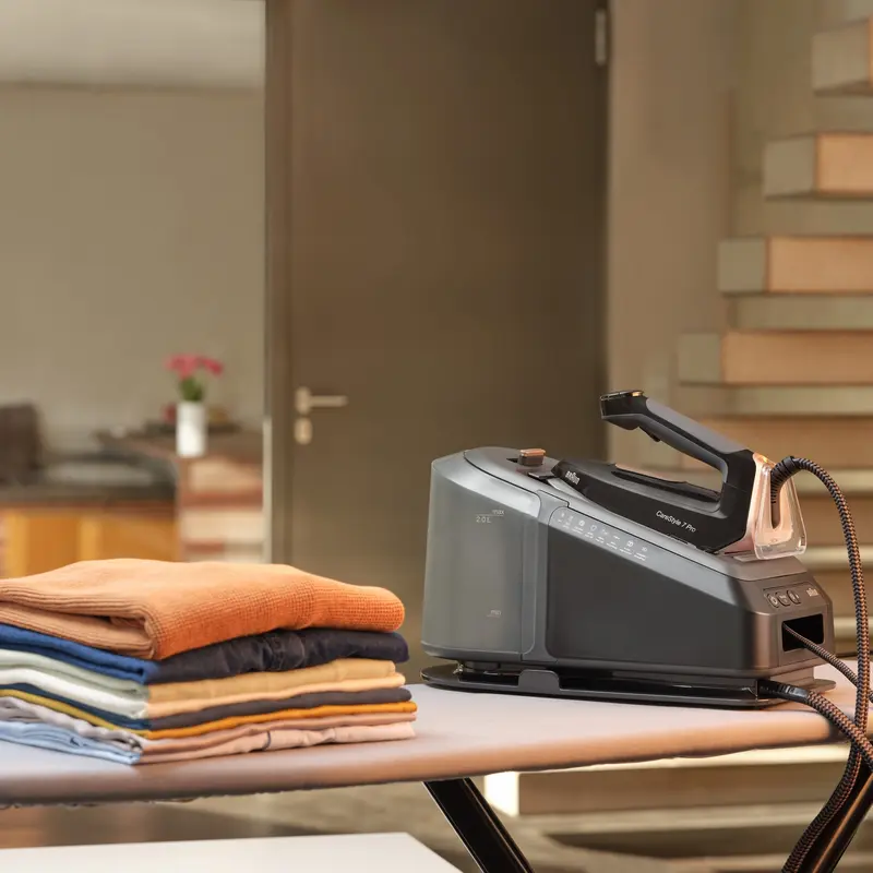 Fier de călcat cu generator de abur Braun IS 7286BK SS