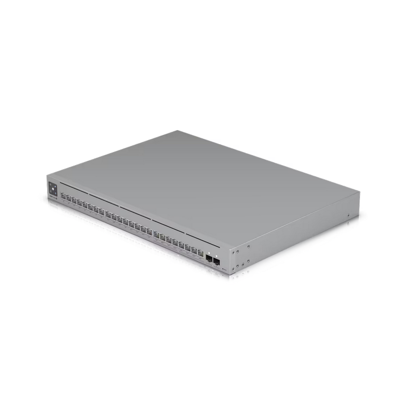 PoE коммутатор Ubiquiti USW-Pro-Max-24-POE Серебристый