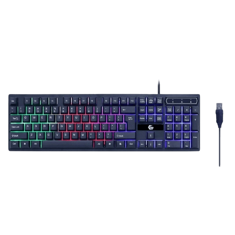 Set Tastatură + Mouse + Mouse Pad + Căști Gembird GGS-UMGL4-02 Membrană Negru
Cu fir | Engleza