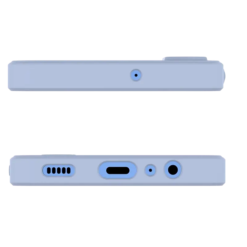 Чехол Xcover Samsung Galaxy A25 Soft Touch Microfiber Голубой