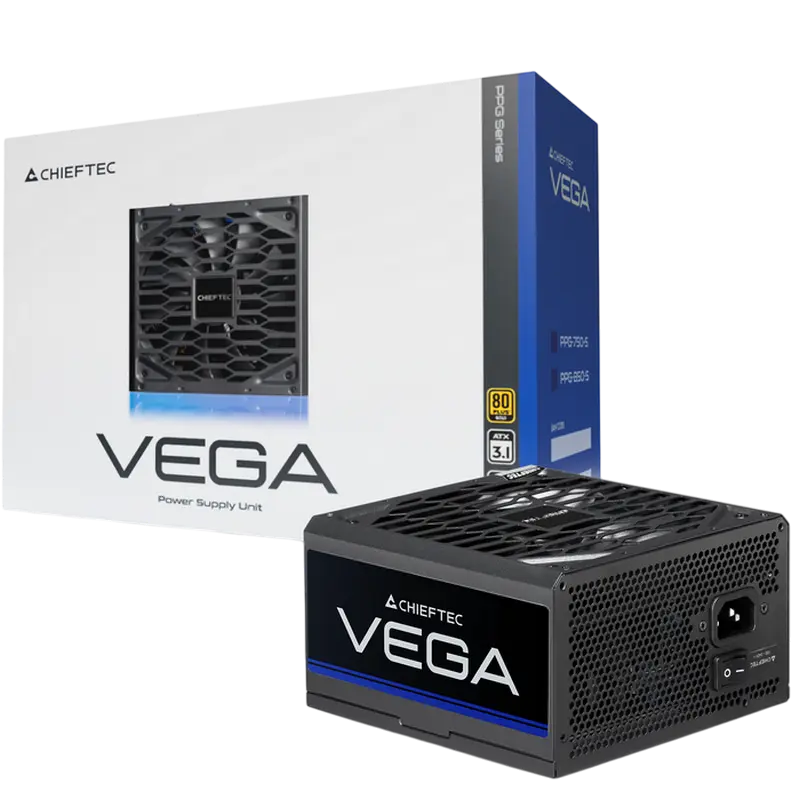 Sursă Alimentare PC Chieftec PPG-750-S Vega Series ATX Negru
