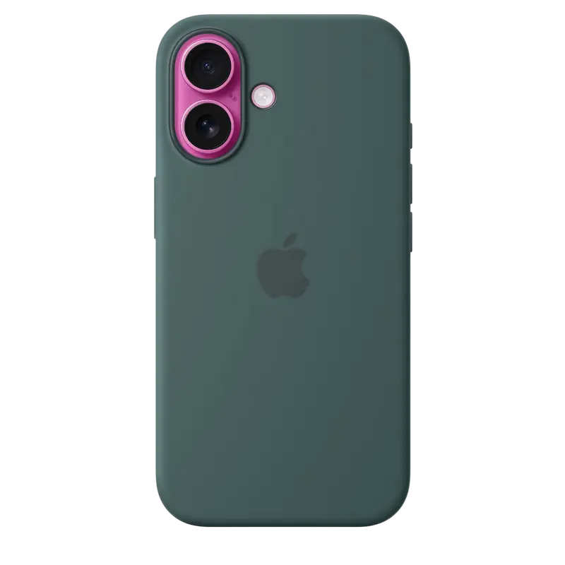 Чехол Apple iPhone 16 Silicone Case MagSafe A3313 Lake Green