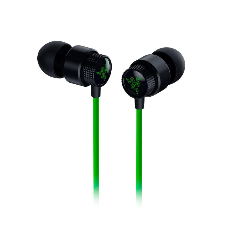 Наушники Razer Hammerhead V3 Чёрный | Зелёный