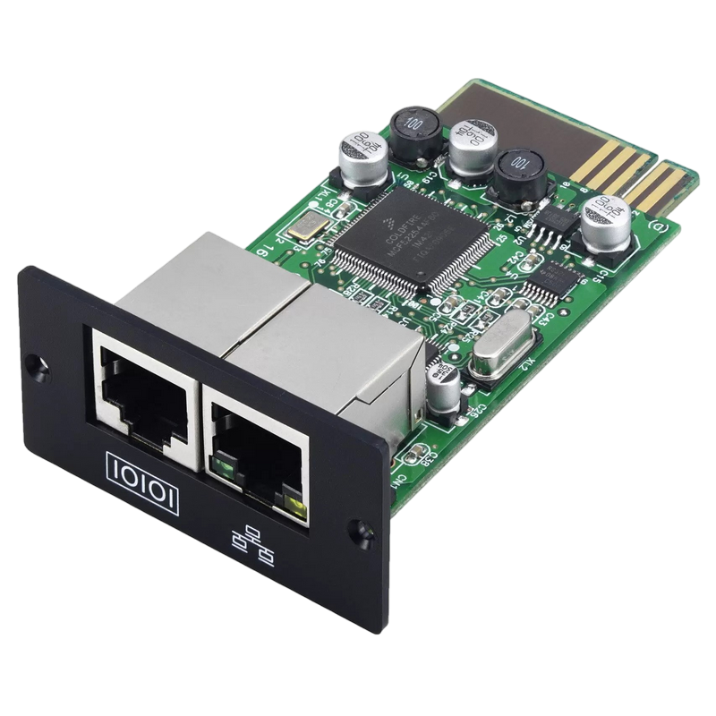 Сетевая карта удаленного управления Tuncmatik Net Meastro Mini SNMP Зелёный