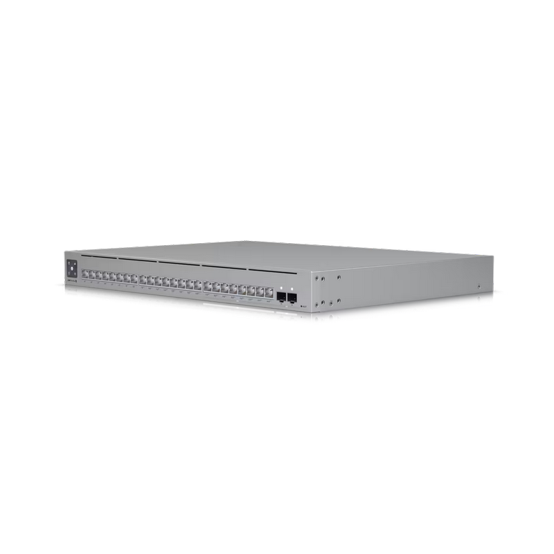 PoE коммутатор Ubiquiti USW-Pro-Max-24-POE Серебристый