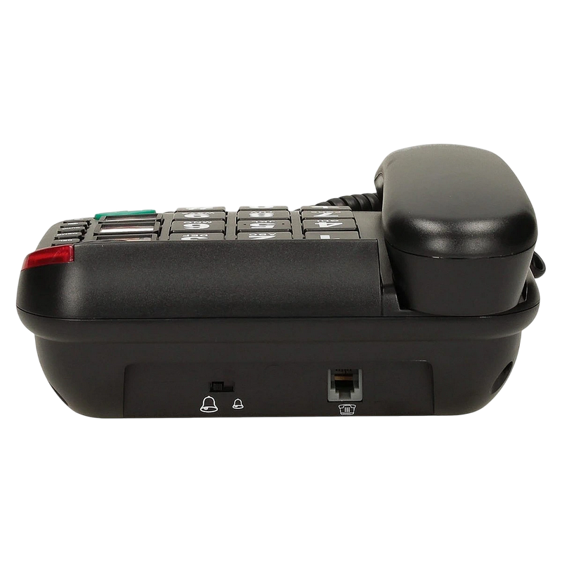 Проводной телефон MaxCom KXT480 Черный