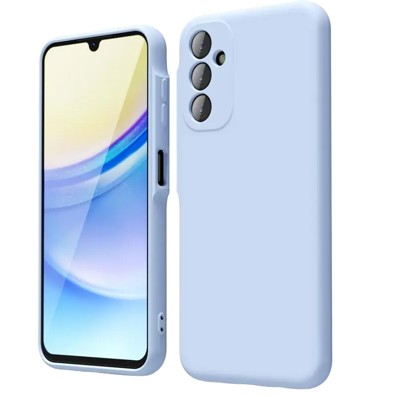 Чехол Xcover Samsung Galaxy A25 Soft Touch Microfiber Голубой