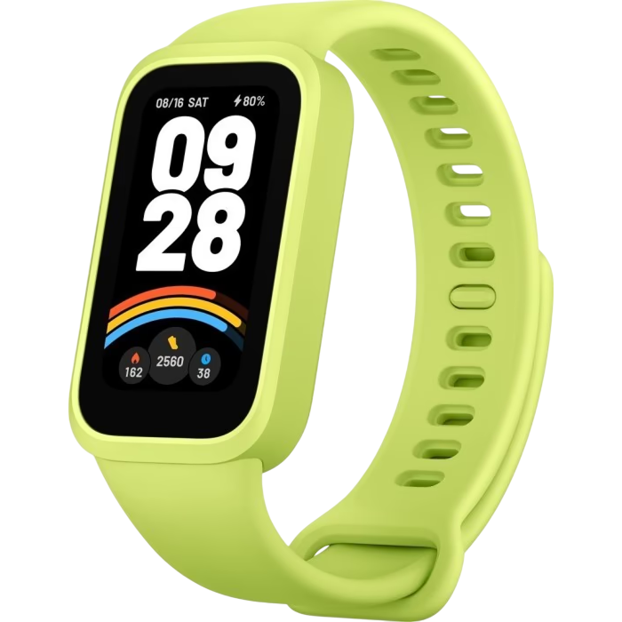 Спортивные/Тренировочные часы Xiaomi Smart Band 9 Active Зеленый