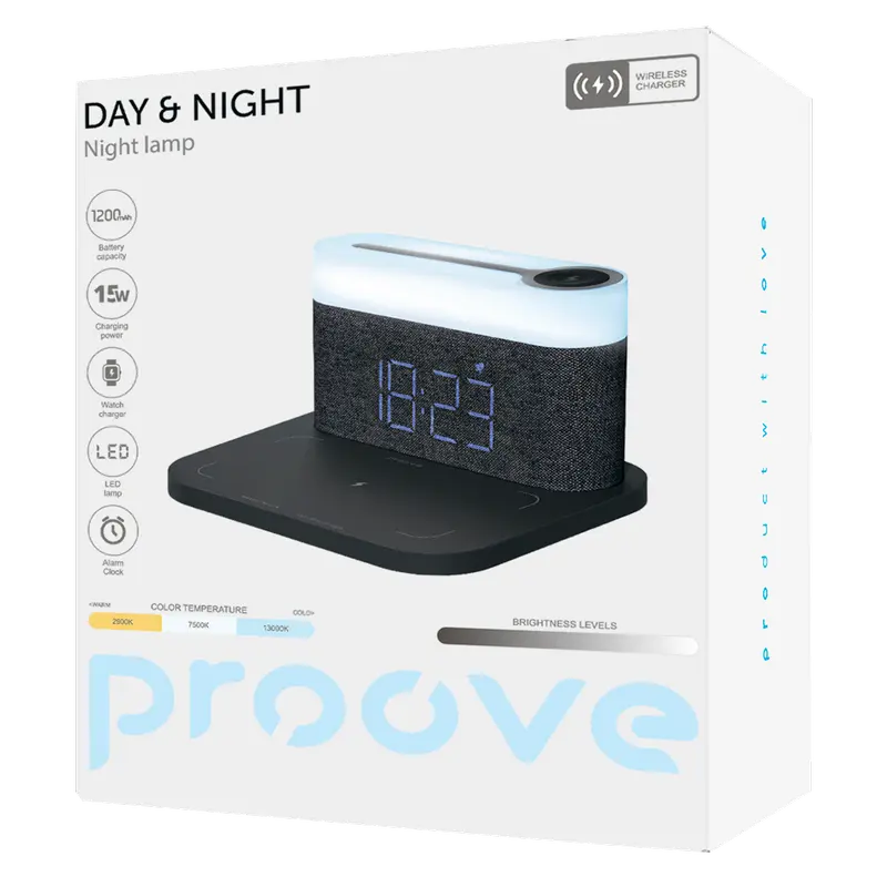 Ночник Proove Day & Night Холодный, тёплый белый
