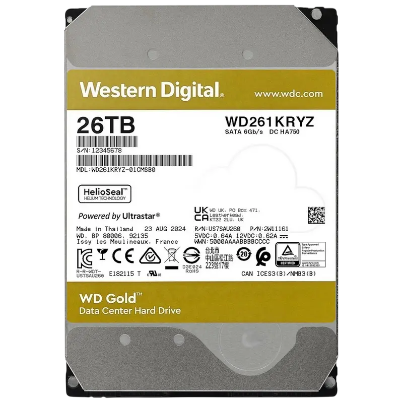 Жесткий диск Western Digital WD Gol..
