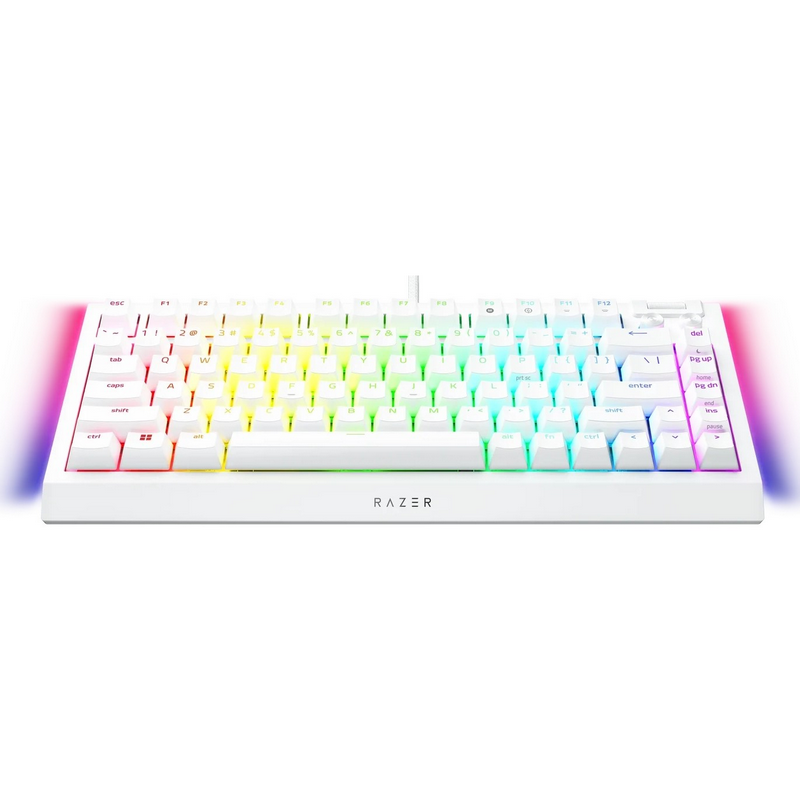 Клавиатура Razer BlackWidow V4 75% Механический Белый