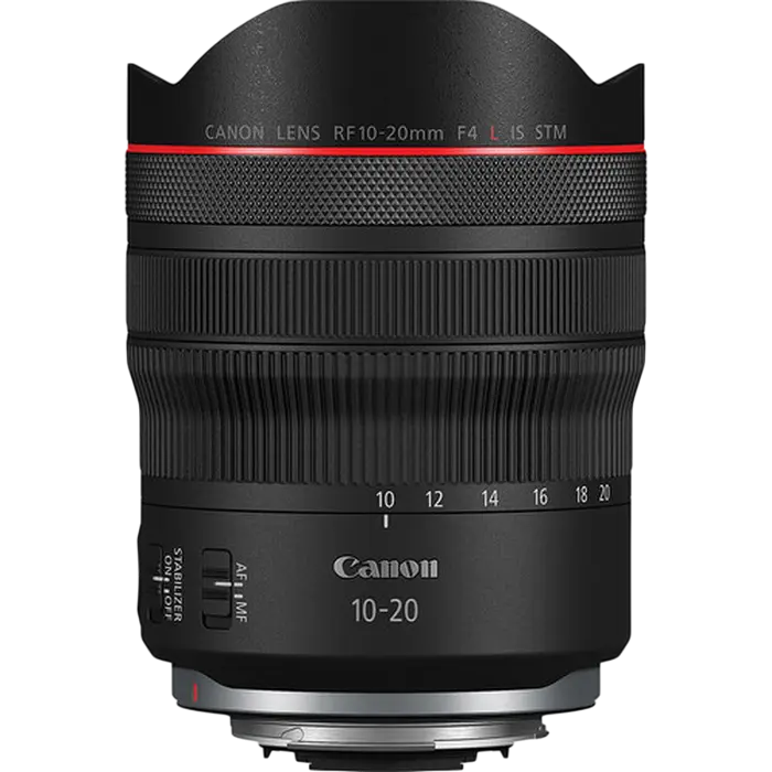 Obiectiv foto Canon RF 10-20mm f/4 L IS STM