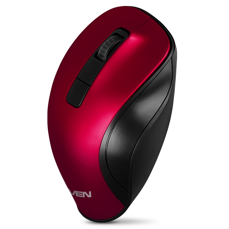 Mouse SVEN RX-525SW Roșu
Optical | 1600 dpi | Fără fir