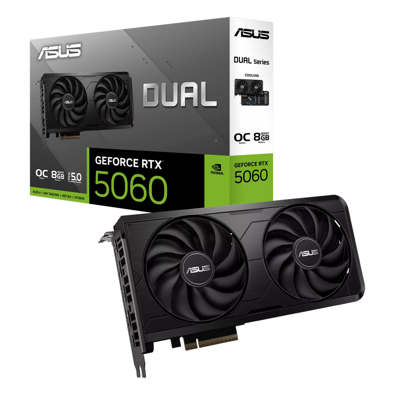 Видеокарта ASUS DUAL-RTX5060-O8G-EVO