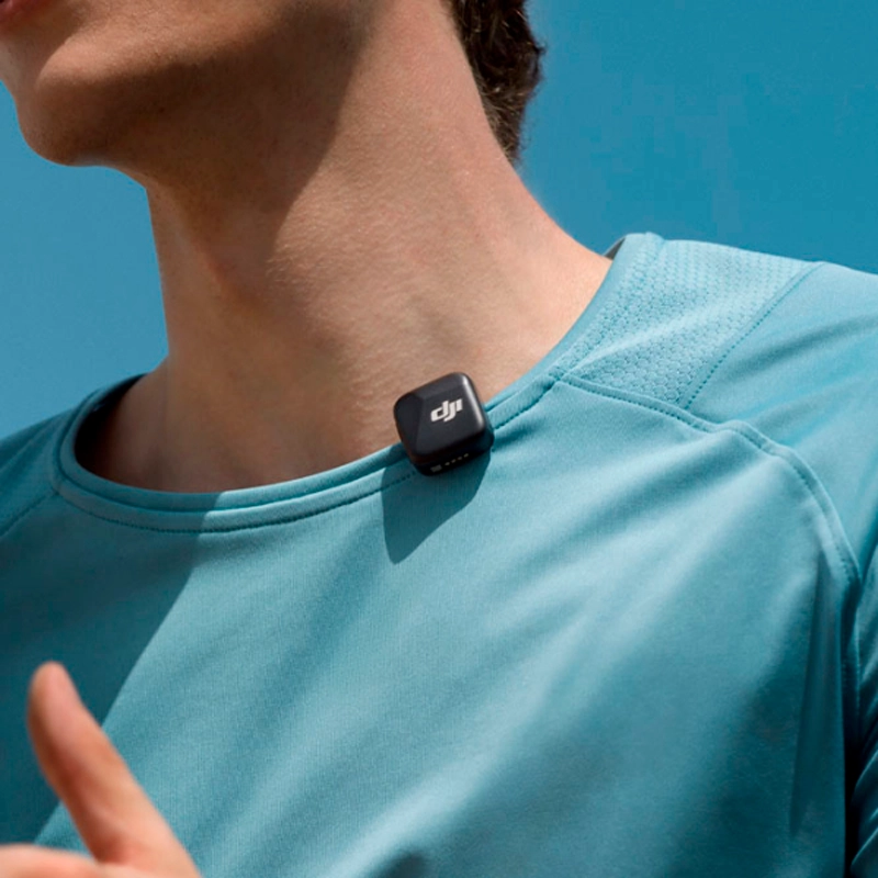 Microfon portabil pentru înregistrare vocală DJI Mic Mini (2 TX + 1 RX + Charging Case) Fără fir Negru