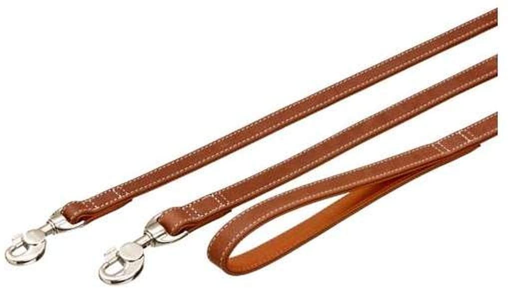 Lesă din piele BUFFALO ULTRA 100cm 15mm Brown