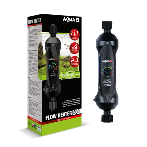 Aquael Încălzitor extern FLOW HEATER 500W