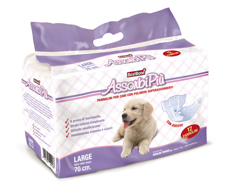 Cumpara  Scutece, scutece și șervețele - RECORD Подгузники AssorbiPiu LARGE 12pz..