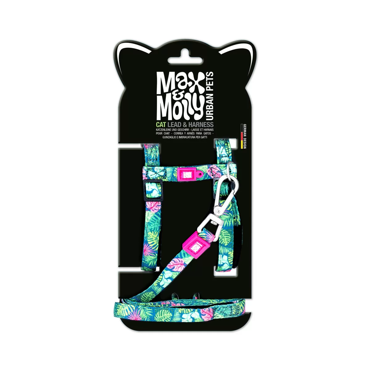 MAX & MOLLY шлейка+поводок для коше..