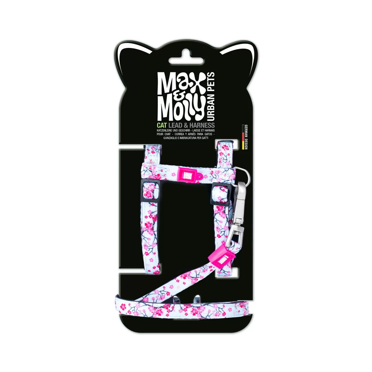 MAX & MOLLY шлейка+поводок для коше..