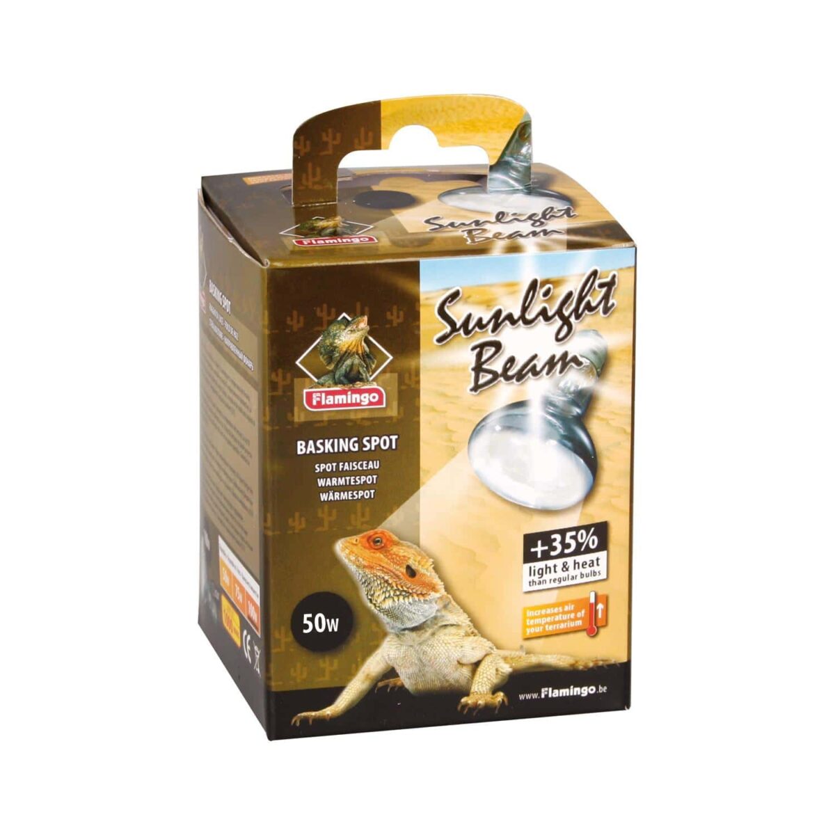 Flamingo Нагревательная лампа BASKING SPOT SUNLIGHT BEAM – 50W